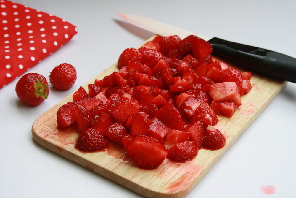 Erdbeere Sahne Pfeffer