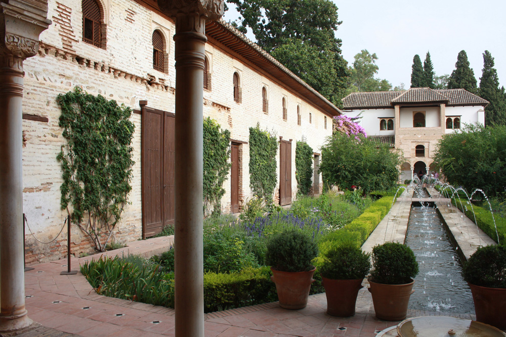 Alhambra Andalusien Garten