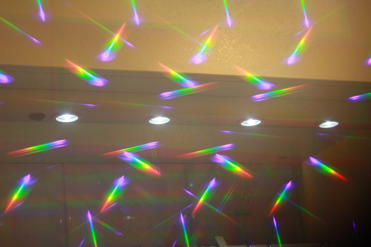 Regenbogen-Auge, Spektralfarben, Multispektralfolie